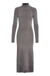 Gestuz - Kjole - SilviGZ LS Long Dress - Nickel