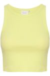 Gestuz - Top - DrewGZ Cropped Top - Sunny Lime