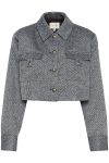 Gestuz - Blazer - BelmaGZ Blazer - Blue Twill Structure