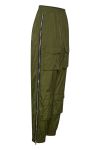 Gestuz - Bukser - AfinaGZ HW Pants - Dark Military Olive