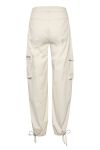 Gestuz - Bukser - CandaceGZ HW Pants - Silver Birch