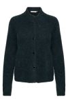 Gestuz - Cardigan - Alpha Short Cardigan - Jet Set Melange