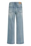 Gestuz - Jeans - Zolani HW wide jeans - Washed blue