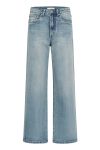 Gestuz - Jeans - Zolani HW wide jeans - Washed blue