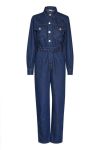 Gestuz - Jumpsuit - Dilenka Jumpsuit - Dark Blue Rinse