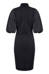 Gestuz - Kjole - Alona Turtleneck Dress - Black