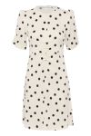 Gestuz - Kjole - DottiaGZ P Short Dress - Afterglow With Black Dot