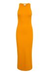 Gestuz - Kjole - DrewGZ SL Long Dress - Kumquat