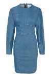 Gestuz - Kjole - Eline Dress - Denim Blue