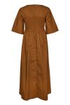 Gestuz - Kjole - Kalotta Long Dress - Mocha Bisque