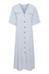 Gestuz - Kjole - Kata SS Dress - Xenon Blue