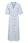 Gestuz - Kjole - Kata SS Dress - Xenon Blue