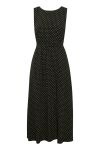 Gestuz - Kjole - KatiaGZ P Long Dress - Split Pea Dot