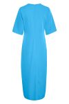 Gestuz - Kjole - MelbaGZ Long Dress - Malibu Blue 