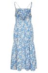 Gestuz - Kjole - MynteGZ Dress - Blue flower