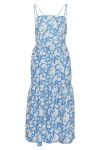 Gestuz - Kjole - MynteGZ Dress - Blue flower
