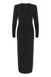 Gestuz - Kjole - OdaGZ LS Long Slit Dress - Black