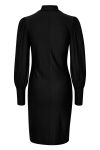 Gestuz - Kjole - RifaGZ Button Puff Dress - Black