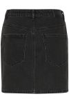 Gestuz - Nederdel - SimilinaGZ Short Skirt - Dark Grey Washed