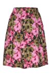 Gestuz - Nederdel - Taralyn HW Skirt - Artistic Pink Flower