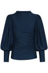 Gestuz - Bluse - RifaGZ Puff Blouse - Dress Blues