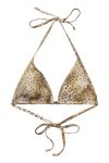 Gestuz - Badetøj - GZsage P Bikini Top - Golden snake