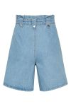 Gestuz - Shorts - Aleah HW Shorts - Light Blue