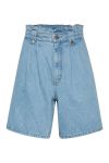 Gestuz - Shorts - Aleah HW Shorts - Light Blue