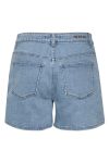 Gestuz - Shorts - MoniqGZ MW Shorts - Washed Mid Blue