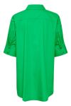 Gestuz - Skjorte - Avali SS Shirt - Green Bee