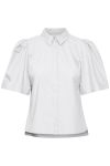 Gestuz - Skjorte - Halio SS Shirt - Bright White