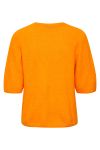Gestuz - Strik - AlphaGZ Tee - Flame Orange Melange