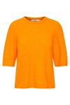 Gestuz - Strik - AlphaGZ Tee - Flame Orange Melange