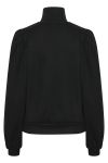 Gestuz - Sweat - Nankita Zipper Sweatshirt - Black