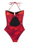 Gestuz - Badetøj - KallyGZ Swimsuit - Red Fire 