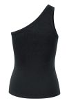 Gestuz - Top - DrewGZ One Shoulder - Black