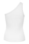 Gestuz - Top - DrewGZ One Shoulder - Bright White