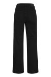 Gestuz - Jeans - ZolinaGZ HW Wide Jeans - Washed Dark Black