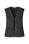 Global Funk - Vest - Filluca-G - Washed black
