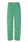 Global Funk - Jeans - Emilu-G - Grass Green Stripe