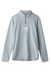 H2O - Fleece - Blåvand II Fleece Half Zip 1- Light Grey Melange