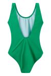 H2O - Badedragt - Tornø Logo Swim Suit - Posy Green