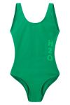 H2O - Badedragt - Tornø Logo Swim Suit - Posy Green