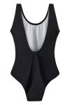 H2O - Badedragt - Tornø Logo Swim Suit - Black