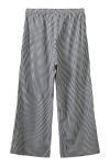 H2O - Bukser - Basic Rønne Pajamas Pants - Black/White Striped