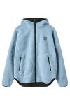 H2O - Jakke - Langli Hooded Pile Jacket - Stone Blue