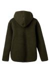 H2O - Jakke - Langli Hooded Pile Jacket - Army