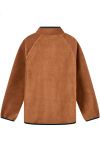H2O - Jakke - Sejerø Fleece Half Zip - Bison Brown