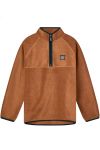 H2O - Jakke - Sejerø Fleece Half Zip - Bison Brown