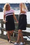 H2O - Kjole - Cavan Dress - Rose Water/Black